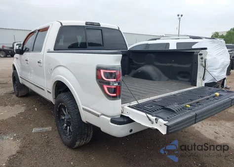 2013 Ford F-150 Platinum z USA, uszkodzony, nr VIN 1FTFW1E67DFB26886